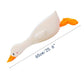 OUKEYI White Swan Stuffed Animal, Funny Duck Plush Doll, Soft Pillow Cushion Cute Goose Plush Toy Stuffed Animals Toy Gifts for Kids (65 cm/25.6 inch