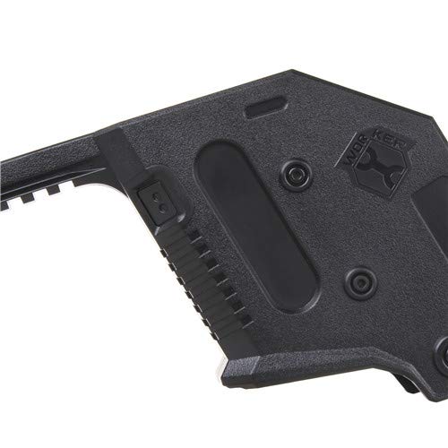 WORKER Kriss Vector Style Kits for Nerf Stryfe Modify Toy (Black)