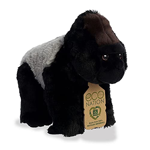 Aurora Eco Nation 9.5" Silverback Gorilla Responsibly Made Stuffed Animal