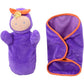 Constructive Playthings Swaddle Soft Baby Doll Toys with Matching Pockets, Multicultural Dolls, Daycare Essentials, Circle Time, Hook and Loop