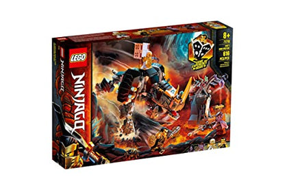 LEGO NINJAGO Zane’s Mino Creature 71719 Board Game Adventure, Ninja Building Set for Kids (616 Pieces)