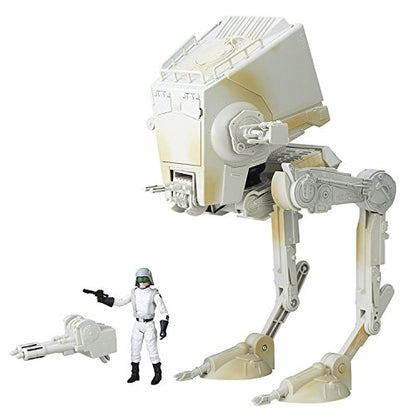 Star Wars Black Series Imperial ATST Walker and Imperial ATST Driver Action Figures