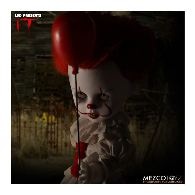 Mezco Toyz Living Dead Dolls IT Pennywise Clown 10-Inch Tall New Standard Version