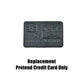 Replacement Part for Fisher-Price 4-in-1 Game Experience Playset - HFT70 ~ Replacement Plastic Pretend Credit Card