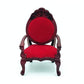 EatingBiting 1:12 Dollhouse Miniature Vintage Retro Single Sofa Chair Furniture for Living Room,Bed Room, Kitchen, Retro Vintage Designed Dolls House