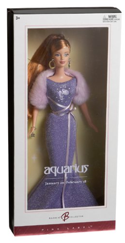 Barbie Collector Zodiac Dolls - Aquarius (January 21 - February 19)