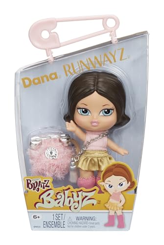 Bratz Babyz Runwayz Dana Collectible Fashion Doll with Real Fashions