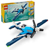 LEGO Creator 3 in 1 Aircraft Race Plane Toy - Building Toy with 3 Building Options, Airplane, Fighter Jet, or Helicopter - Gift Idea for Kids, Boys