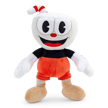 Cuphead 8-Inch Collector Plush Toy | Soft Stuffed Animal for Hugging | Officially Licensed Collectible
