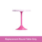 Replacement Part for Barbie Doll Dreamhouse Doll House Playset HMX10 - Replacement Pink Round Table
