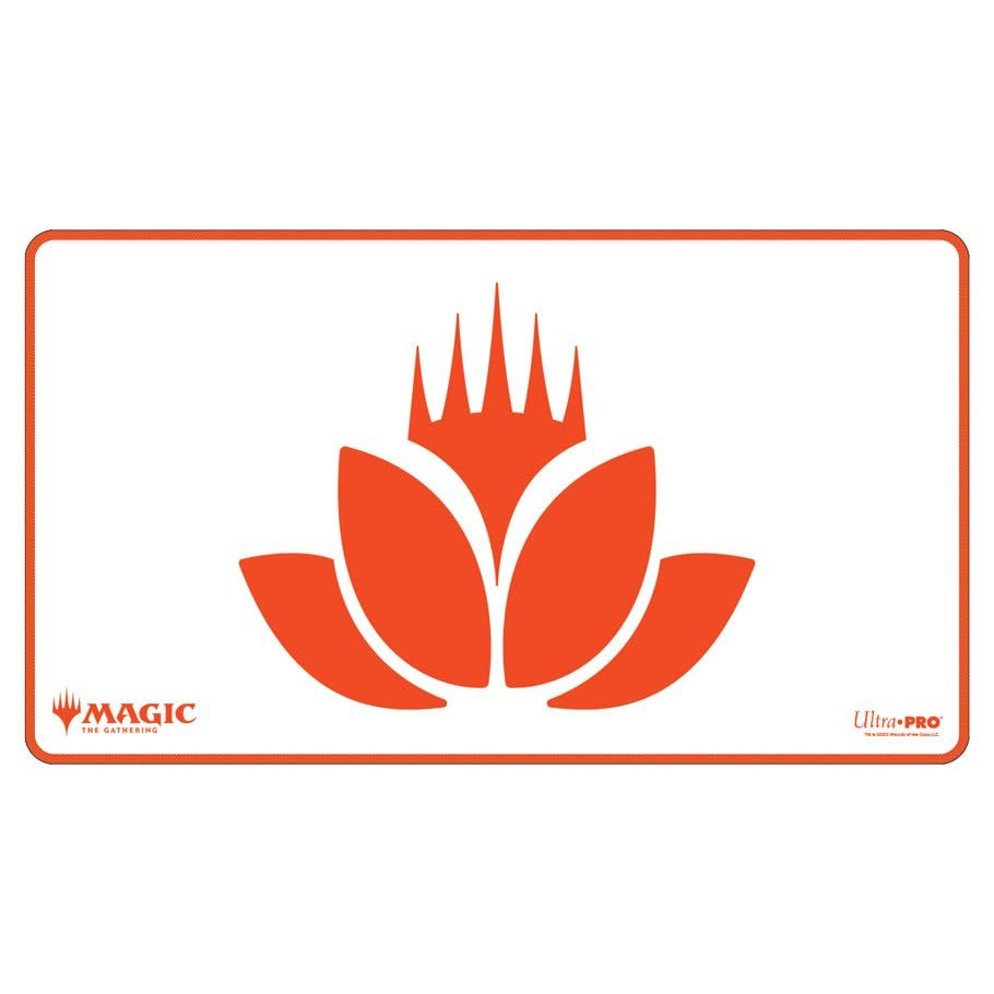 Ultra PRO - Mana 8 Stitched Edge Playmat - Lotus for Magic: The Gathering, Collector's Edition Durable Non-Slip MTG Protective Enhanced Gaming Surface
