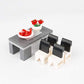 General Jim's Building Blocks Bricks House Furniture Set for Bedroom Living Room & Dining Room for City Street Houses Fun for All Building Levels