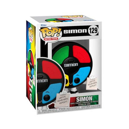 Funko POP! Vinyl: Simon - Logo - Simon - 1/6 Odds for Rare Chase Variant - Glow in The Dark - Collectable Vinyl Figure - Gift Idea - Official