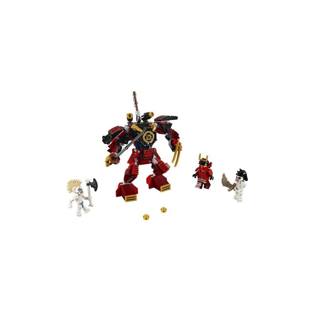 LEGO NINJAGO Legacy Samurai Mech 70665 Toy Mech Building Kit Comes with NINJAGO Minifigures, Stud Shooters and a Toy Sword for Imaginative Play (154