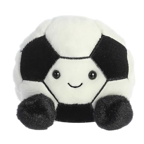 Aurora® Adorable Palm Pals™ Striker Soccerball™ Stuffed Animal - Fun Collectible Plush for Kids and Adult Collectors - Perfect for Decorating Rooms
