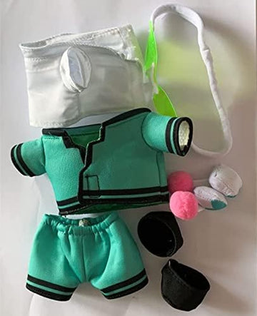 Shopular 8" Plush Stuffed Toy Cute Kawaii plushie Doll Clothes Removable Cosplay Gifts Limited