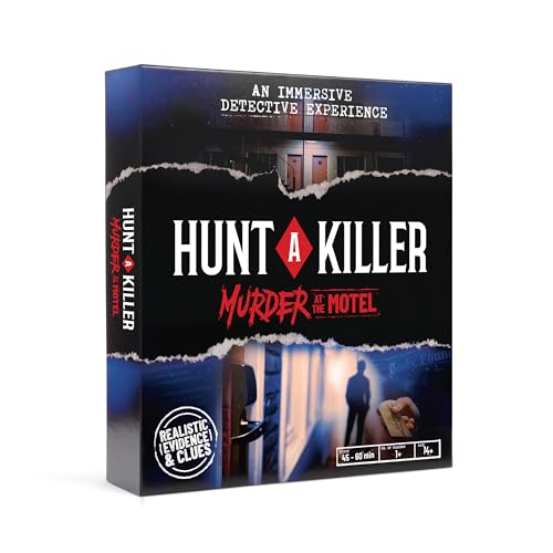 Hunt A Killer: Murder at The Motel, Interactive Unsolved Mysteries Game
