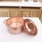 EatingBiting Mini Soup Pot 1/12 Dollhouse Miniature Kitchen Copper Pots 1:12 Miniature Furniture Kitchen Room Soup Pot Cooking Landscape Miniature