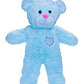 Cuddly Soft 8 inch Stuffed Blue Patches Teddy Bear...We Stuff 'em...You Love 'em!