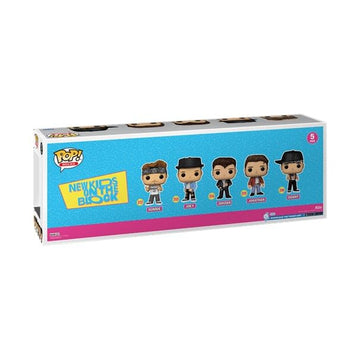 NKOTB Funko POP! New Kids on the Block Band 5-Pack Exclusive Pop! Vinyl Figures