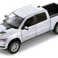 2019 RAM 1500 Laramie Crew Cab Pickup Truck Silver 1/24 Diecast Model Car by Motormax 79357
