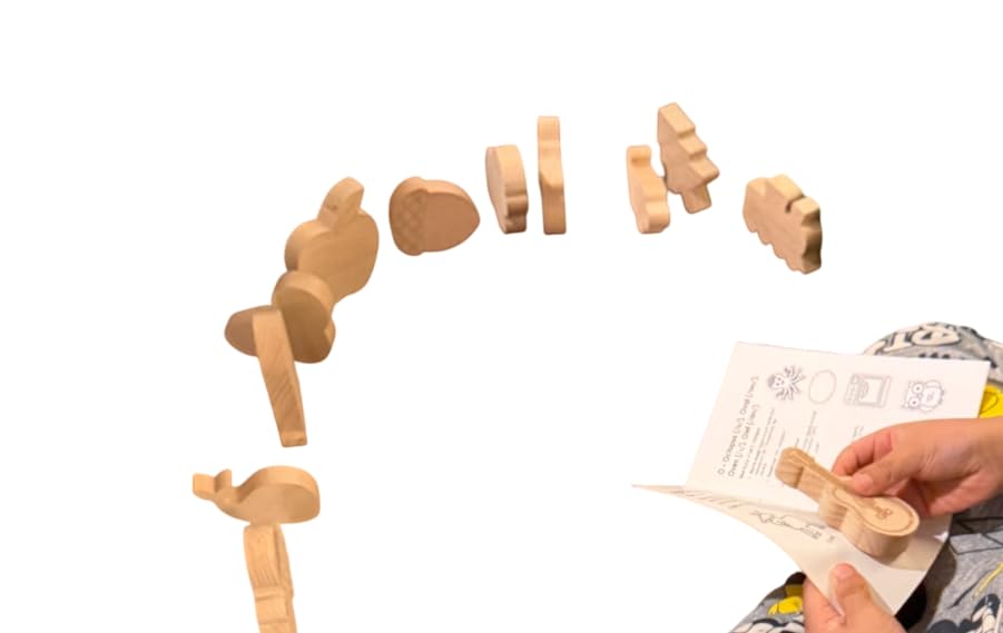 Speech Starters Builder Sounds Kit: Wooden Phonemic Awareness Toy - Hands-On Learning Kit for Toddlers & Preschoolers