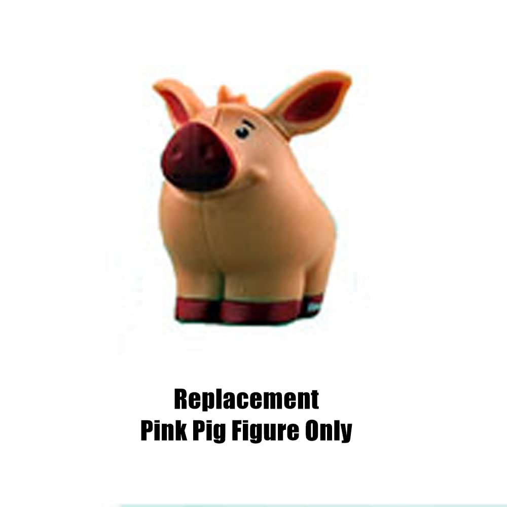 Fisher-Price Replacement Part Little People Caring Animals Farm Playset GLT78 - Replacement Pink Pig Figure