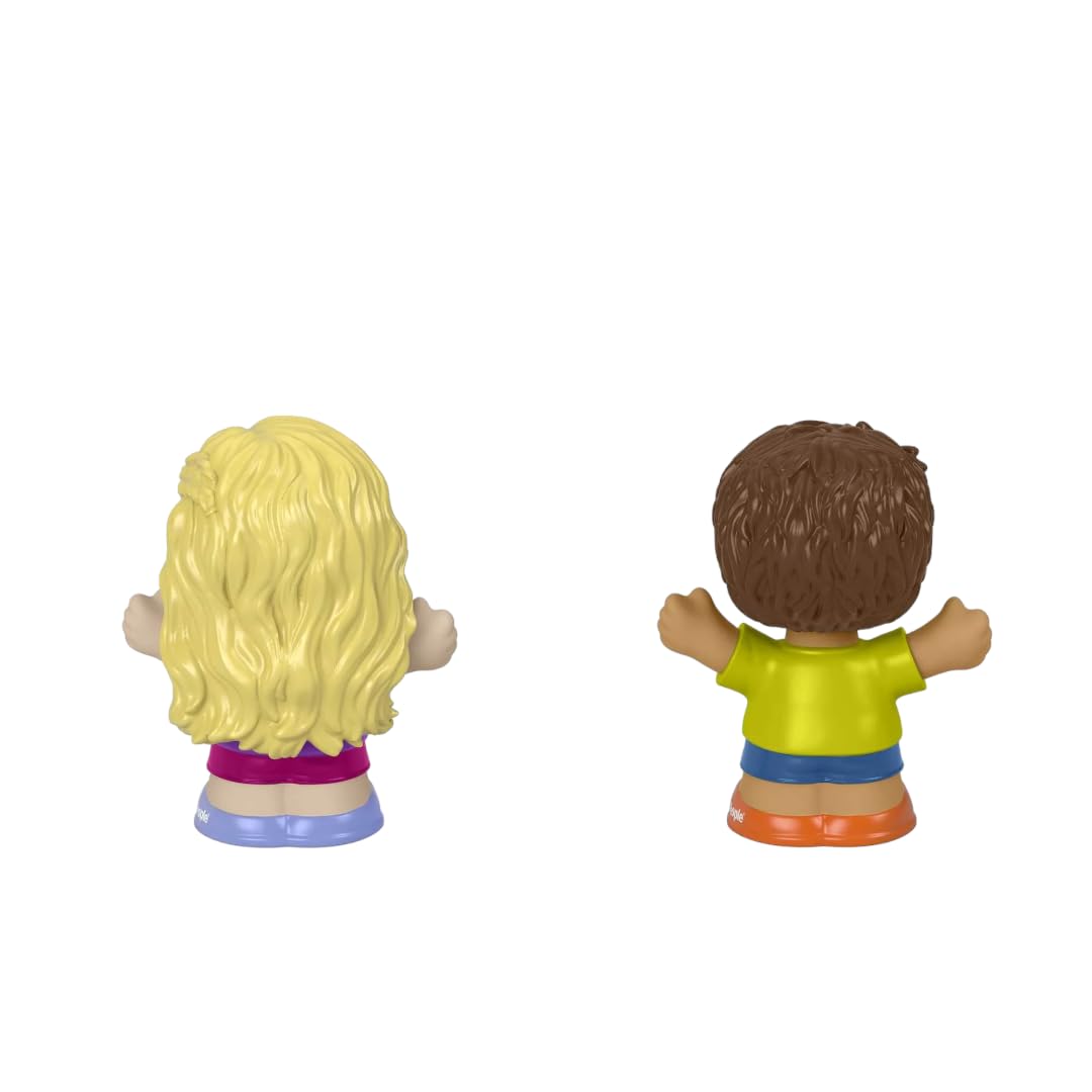 Fisher-Price Little People Toddler Soccer Sports Friends 2 Pack Boy Girl Figure Set