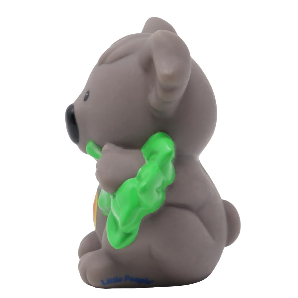Fisher-Price Replacement Part for Collectible Little People Safari Circus A to Z Learning Zoo Playset J0134 - Replacement Koala Bear Figure Letter K