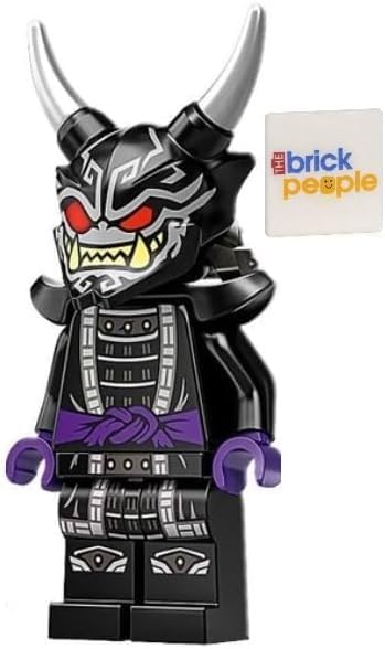 LEGO Ninjago: Lord Garmadon Oni Minifigure with Sword, Yellow
