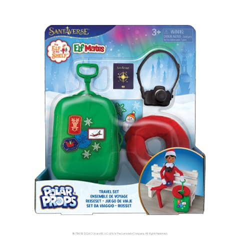 The Elf on the Shelf® Brown Eyed Boy & Polar Props™ Travel Set