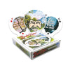 AQUARIUS Bob Ross Playing Cards - Bob Ross Shaped Deck of Cards for Your Favorite Card Games - Officially Licensed Bob Ross Merchandise & Collectibles