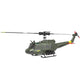 XURUYI C032 UH-1 Huey Flybarless RC Era Helicopters for Adults Beginners, 1/48 Scale 6CH 2.4G 6-Axis Gyroscope Stabilization, with Altitude Hold & 3D