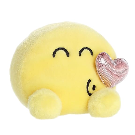 Aurora SmileyWorld Palm Pals 5" Kisses Vibrant Plush
