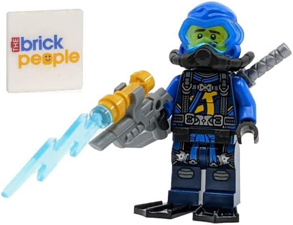 LEGO Ninjago Seabound: Jay Minifigure in Scuba Gear with Harpoon Lightning Gun