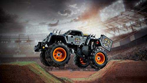 Lego 42119 Technic Monster Jam MAX-D, Modelo 2 en 1, Camión de Juguete o Quad Bike, Set de Construcción