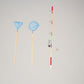 1/12 Miniature Fishing Pole and Nets Dollhouse Decoration Accessories Mini Fishing Rod Mini Fishing Net Miniature Garden Beach Pond Accessories
