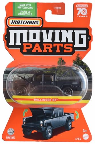 Matchbox Bollinger B2, Moving Parts 4/53 [Black]