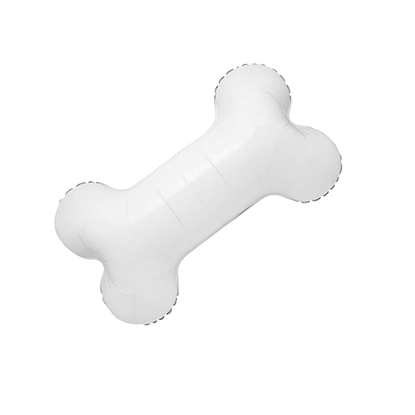 OHLIGEI 6PCS Dog Bone Balloon, White Aluminum Mylar Foil Pet-Themed Balloons, Perfect for Birthday Parties, Unisex Children