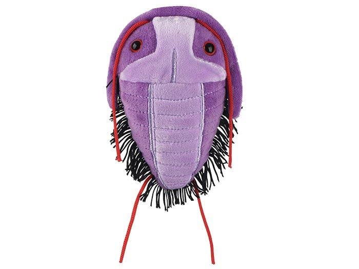 GIANT MICROBES Fuzzy Fossils Trilobite Plush - Learn About Fossils and Prehistoric Creatures, Unique Gift for Family, Friends, Scientists, Nature