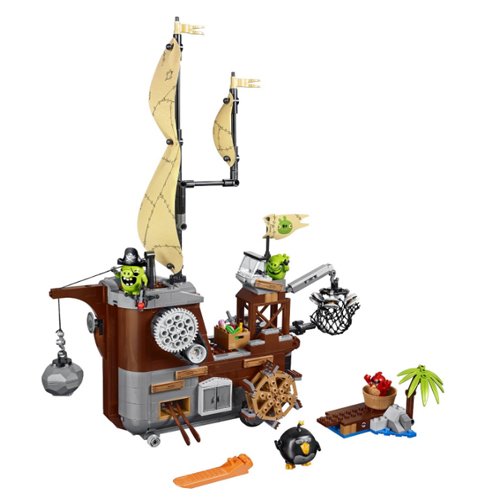 LEGO Angry Birds 75825 Piggy Pirate Ship Building Kit (620 Piece)