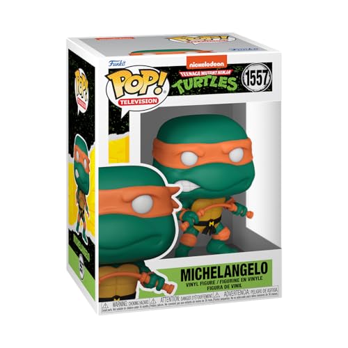 Funko POP! TV: Teenage Mutant Ninja Turtles (TMNT) - Michelangelo - Collectable Vinyl Figure - Gift Idea - Official Merchandise - for Kids & Adults