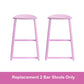 Replacement Part for Barbie Doll Dreamhouse Dollhouse Playset HMX10 - Replacement 2 Pink Barstools