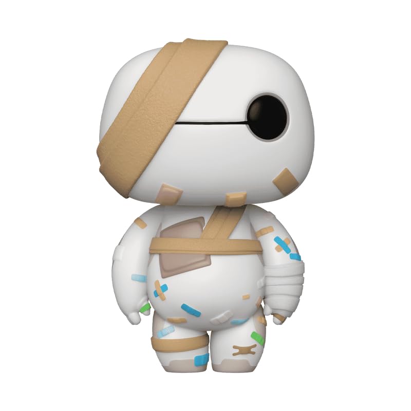 Funko Pop! Super: Baymax with Bandages Shared Convention Sticker, 4.8 in