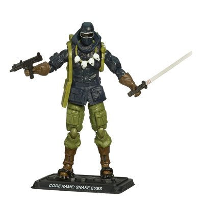 G.I. Joe 25th Anniversary Wave 8 - Arctic Trooper Snake Eyes Action Figure