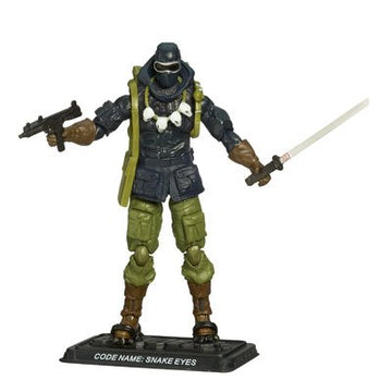 G.I. Joe 25th Anniversary Wave 8 - Arctic Trooper Snake Eyes Action Figure