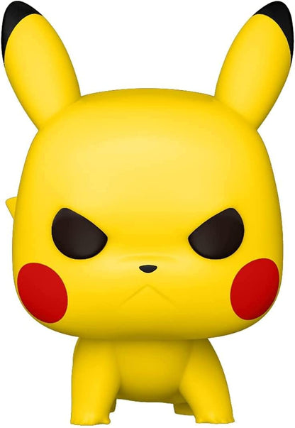 Funko POP Pop! Games: Pokemon - Pikachu (Attack Stance) Collectible Vinyl Figure, Multicolor, One Size