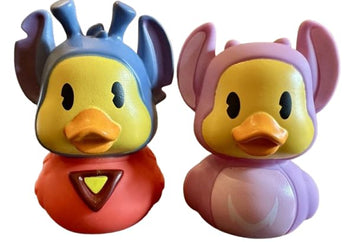 Just Play Rubber Duck Duckalooz 2 Pack Ducks [Alien Stitch & Angel]