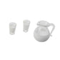 SXFSE Dollhouse Decoration Accessories, 1:12/1:6 Dollhouse Miniature Scene Mode Milk Set Pretend Play Toy