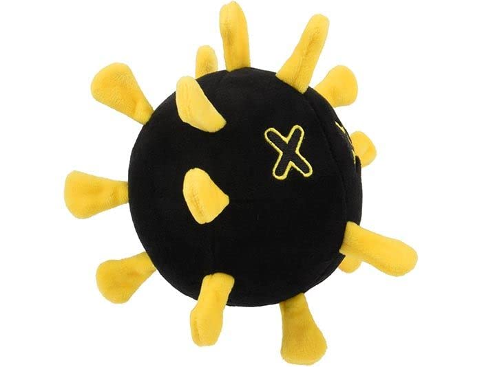 GIANT MICROBES Dead Covid Plush - Limited Edition Version Covid Virus, Great Gift for Family, Scientists, Educators, Healthcare Workers, Includes